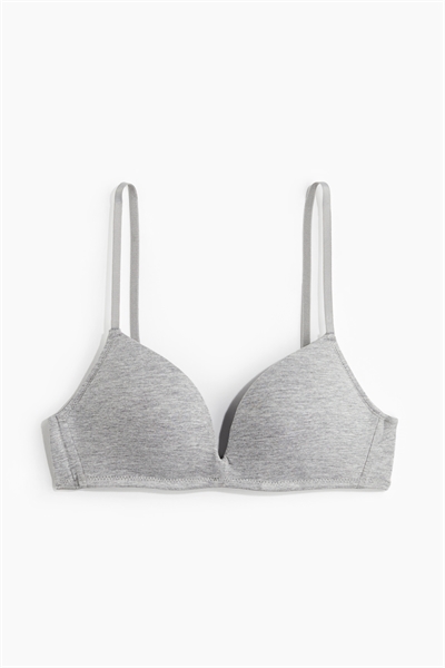 Бюстгальтер пуш-ап из хлопка без косточек артикул 1267302003