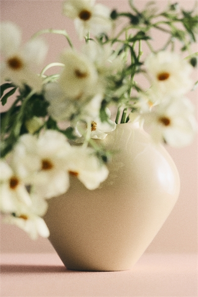 Большая керамическая ваза неправильной формы артикул 1239692005