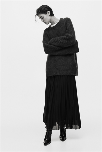 Плиссированная шифоновая юбка артикул 1321140001