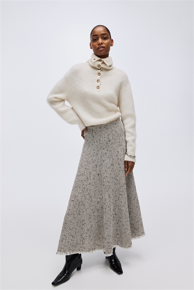 Юбка с плетением в елочку артикул 1323504001