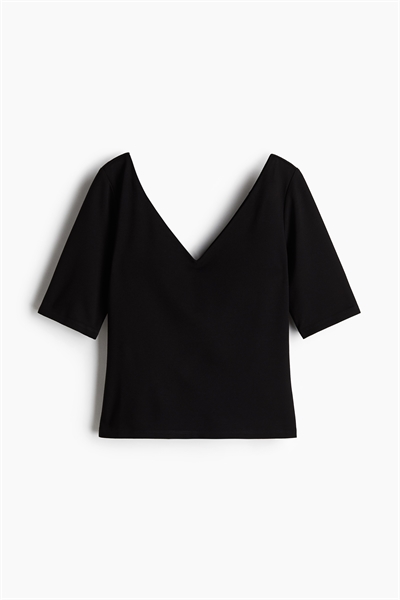 Топ с V-образным вырезом артикул 1276659001