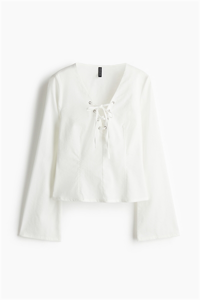 Топ со шнуровкой артикул 1268145002