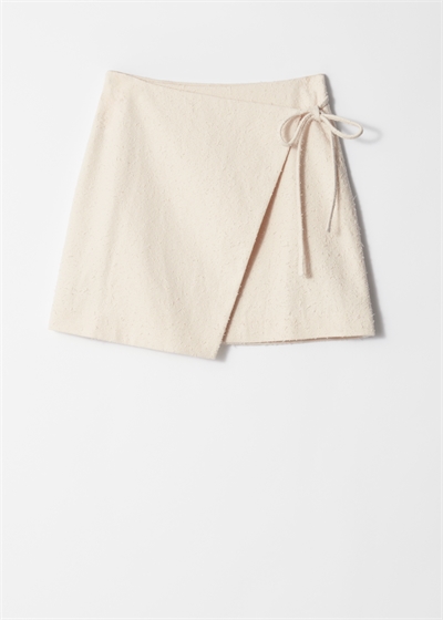 Мини-юбка с обмоткой артикул 1282381001