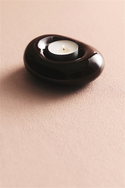 Подставка для чайной лампы из каменного стекла артикул 1313449001