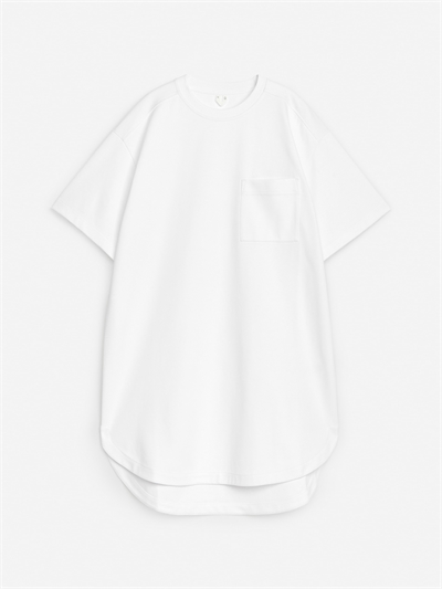 Хлопковое платье-футболка артикул 1249774001