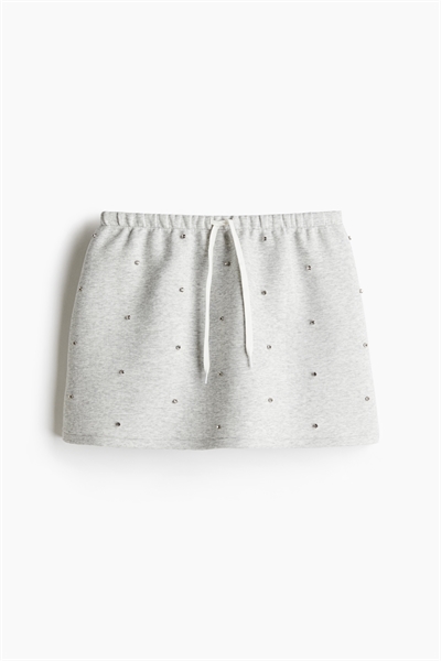 Украшенная юбка из скубы артикул 1278113001