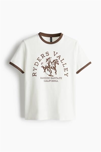 Футболка с принтом артикул 1259417003