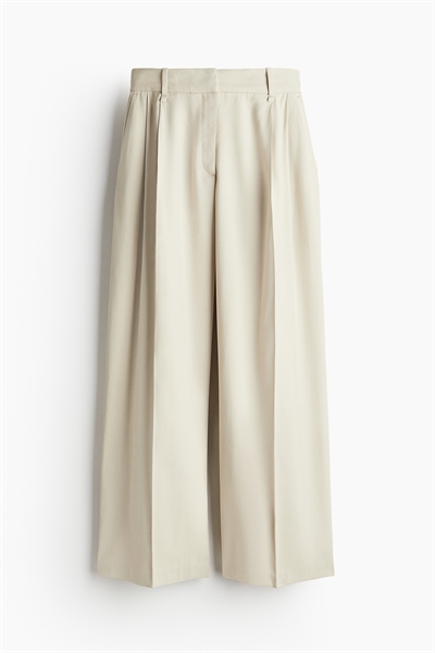 Широкие приталенные брюки артикул 1271001002