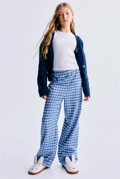 Хлопковые пижамные штаны артикул 1265898010