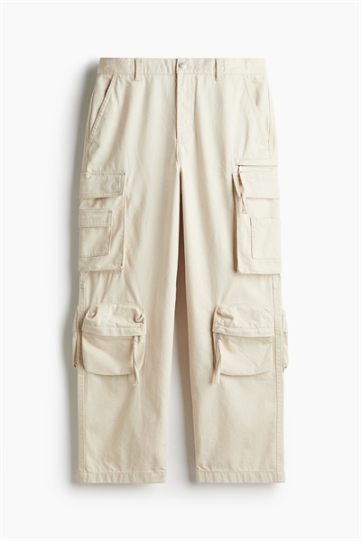 Свободные джинсы-карго артикул 1259383004