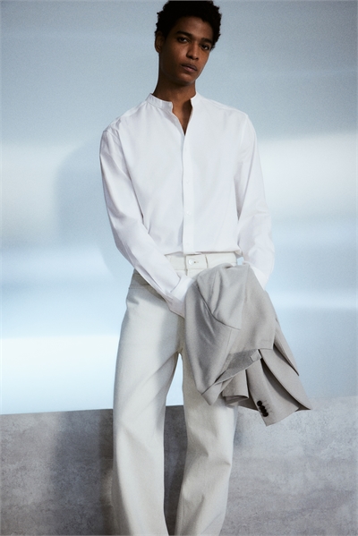 Рубашка Regular Fit Grandad артикул 1265555004