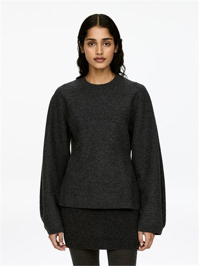 Джемпер из вареной шерсти артикул 1311719001