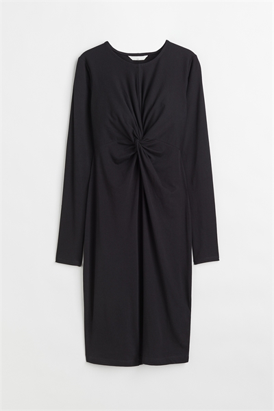 Платье из драпированного джерси MAMA артикул 1105674001