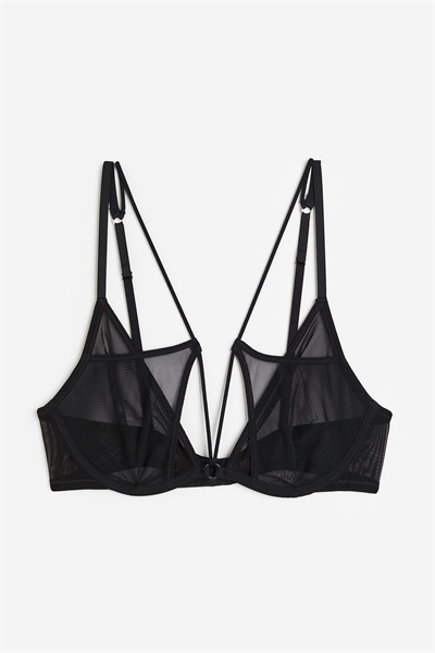 Сетчатый бюстгальтер без подкладки артикул 1164603001