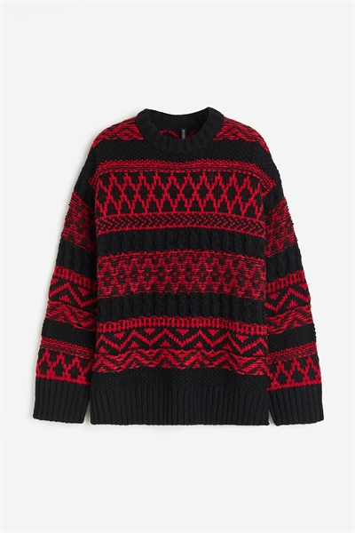 Джемпер в стиле оверсайз артикул 1199695002