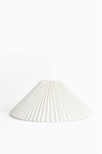 Плиссированный абажур из хлопкового холста артикул 1230021001