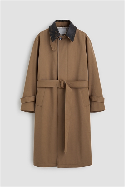 Хлопковое пальто в стиле мак артикул 1272725001