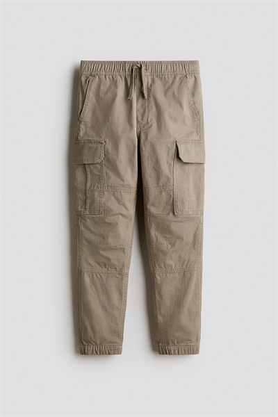 Хлопковые джоггеры-карго артикул 1290171005