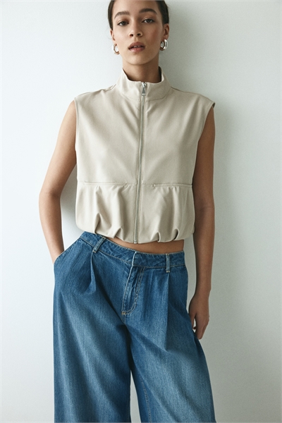 Свободный покрой широких джинсов Regular артикул 1317117002