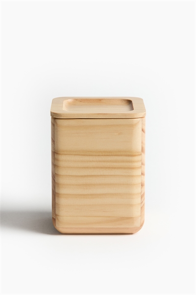 Высокая деревянная коробка-органайзер артикул 1319066001