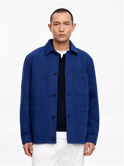 Куртка-рубашка из твила артикул 0990934028