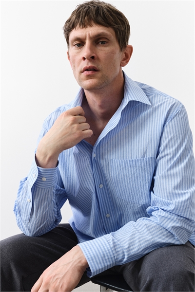 Рубашка из поплина Regular Fit артикул 1285018002