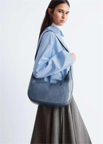 Кожаная сумка через плечо артикул 1333375002