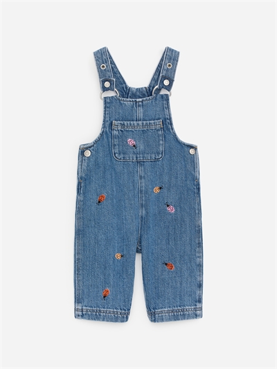 Джинсовые брюки с вышивкой артикул 1264215006