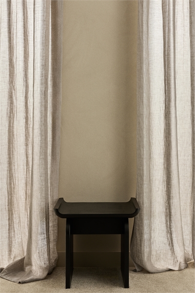 Льняные занавески, 2 штуки в комплекте артикул 1312054002