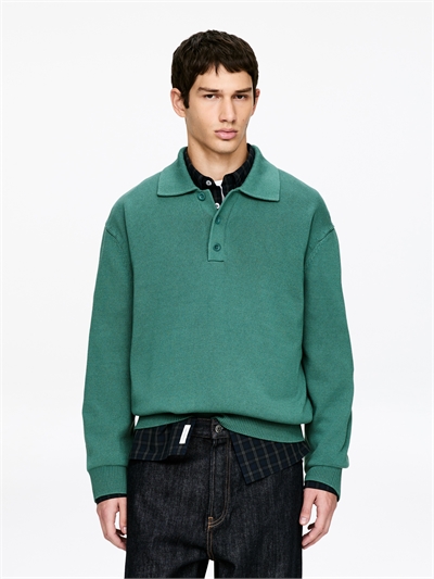 Хлопковая рубашка-поло из лиоцелла артикул 1323037003