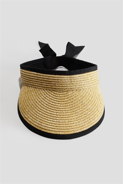 Соломенный солнцезащитный козырек артикул 1242441001