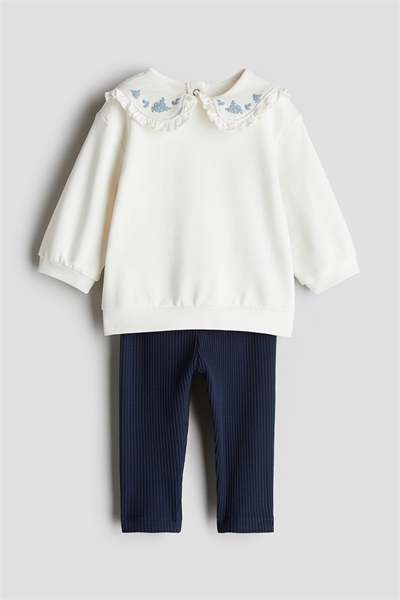 Комплект из двух частей - топа и леггинсов артикул 1275508002