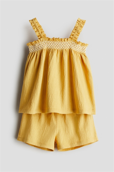 Комплект из 2 частей из мятого трикотажа артикул 1285813002