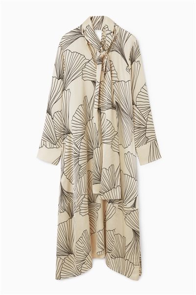 Платье макси с шарфом артикул 1187021005