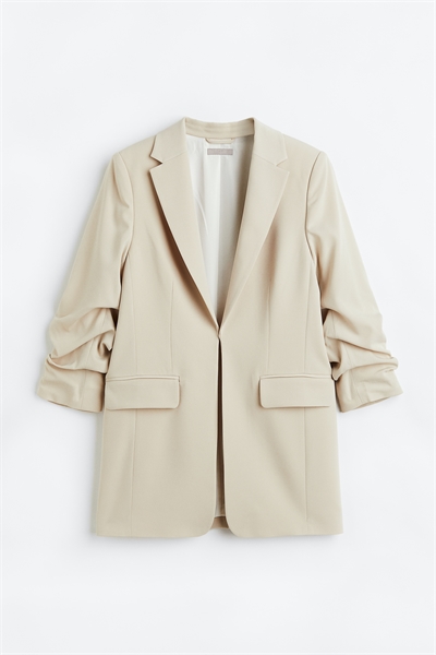 Блейзер с собранными рукавами артикул 1036121012