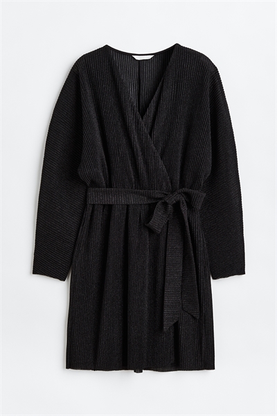 Платье с запахом с блестками артикул 1125732001