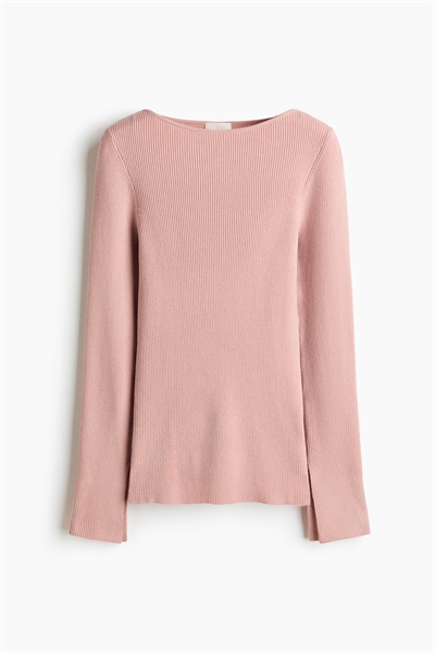 Топ с ребристой вязкой артикул 1316820001