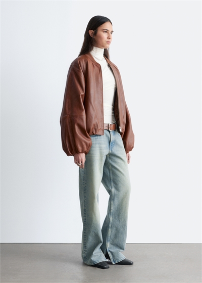 Джинсы с прямыми брючинами артикул 1328353001