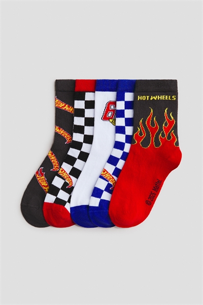 Носки с рисунком в упаковке из 5 штук артикул 0950843086