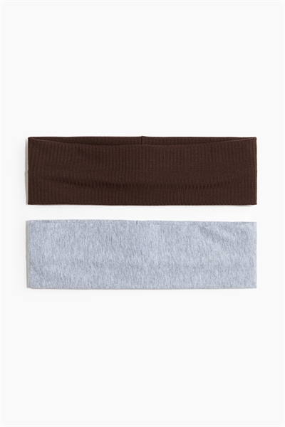 Ободки для волос из джерси 2 шт. артикул 1197511033