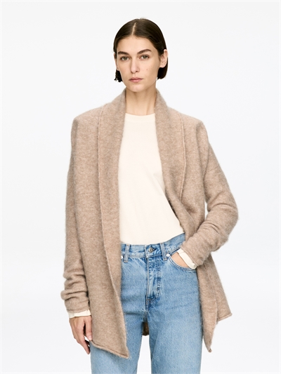 Кардиган из смеси альпаки и шерсти артикул 1250526006