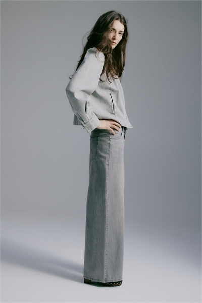 Джинсы с широкой стандартной талией артикул 1308273003