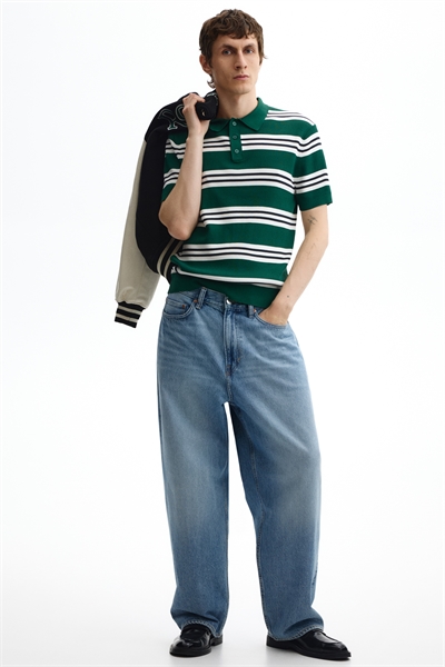 Рубашка-поло с прямым кроем артикул 1311110001