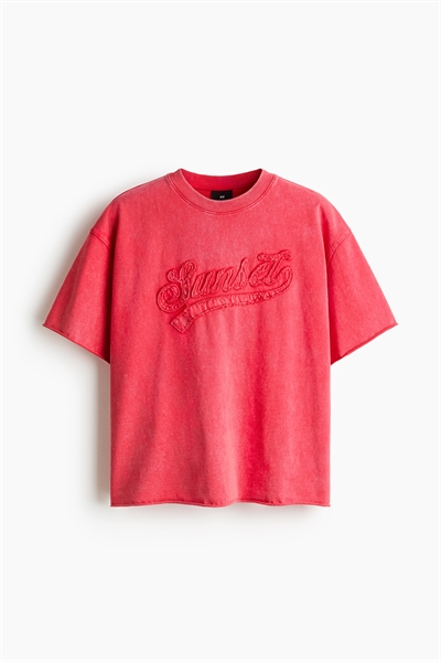 Футболка свободного кроя с объемным силуэтом артикул 1313928004