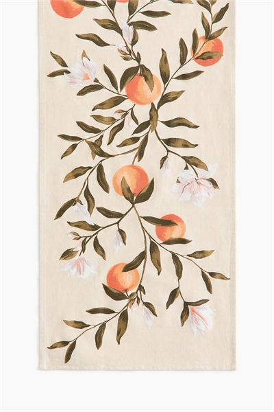 Узорчатый скатерть из смешанного льна артикул 1314721001