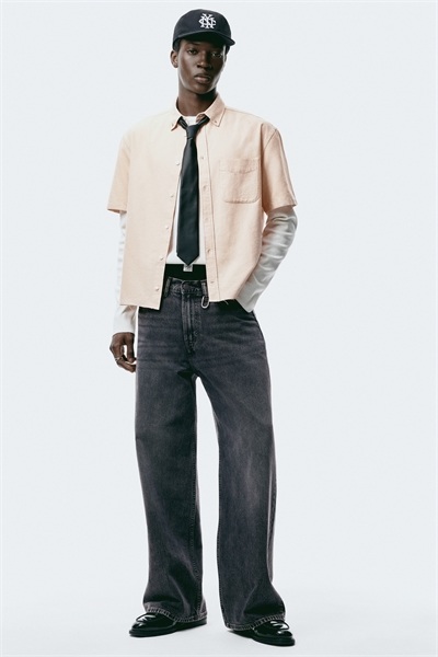 Широкие джинсы артикул 1315487001