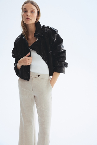 Брюки с расклешенными штанинами до щиколотки артикул 1320279002