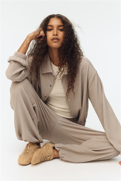 Текстурированная джерси-куртка артикул 1324488001