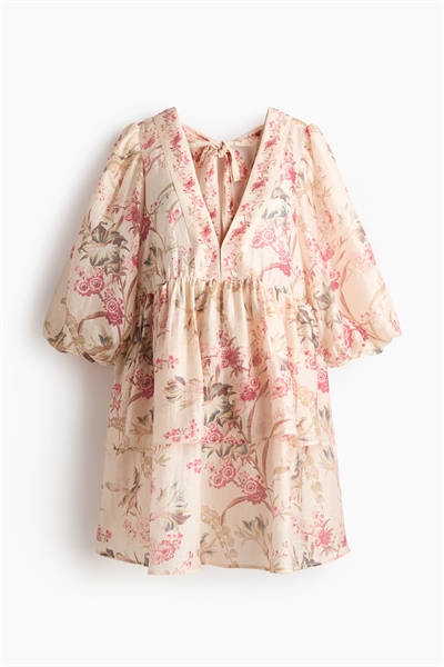 Платье MAMA из смешанного льна артикул 1329484001