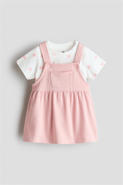 Комплект из 2 предметов: платье-сарафан и топ артикул 1333148001